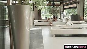 Skiley Jam Kisses Intimately Then Bangs Twat