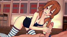 Step sister plays hard with monster cock in swimsuit