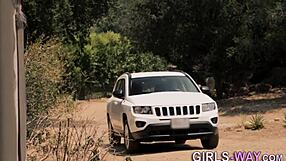 Skinny Lesbian Beauty Dives into Hot Girl-on-Girl Oral Play, So Tempting!