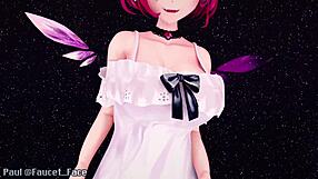 Cumming Inside Her Ass While Riding