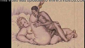 Vintage Drawings With Erotic Anime And Cartoon Themes