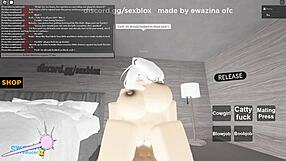 Roblox porn with big tits and anal