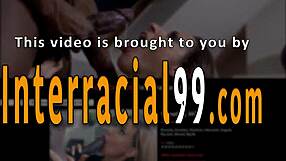 Slut Interracial Fucked with Big Cock