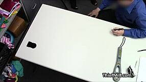 housewife gets punished for stealing expensive lingerie at work