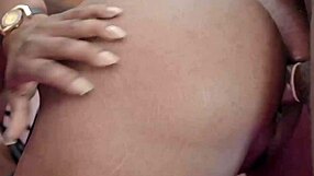 Bold threesome with big tits babes sucking monster cock, getting fucked hard.