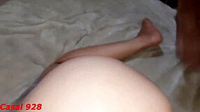 I watched my horny wife blowjob and fuck in a threesome without condom