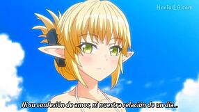 Beautiful Blonde Girl On The Beach Hentai