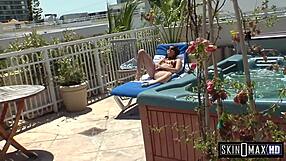 i'm thea marie, and i'm drainin' j mac's big dick with my sloppy blowjob, oh yeah!