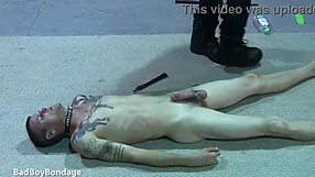 Mikeal says, 'Chad, you're my skinny new sub, let's explore bondage.'