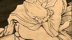 vintage erotic art featuring retro cartoon anime