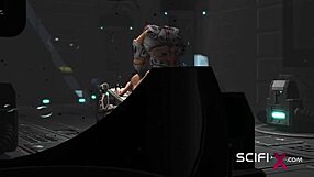 Big cocked hunk enjoys extreme sex with hot young babe in lab