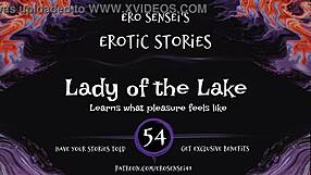 Dive into the lady of the lake's erotic audio for women