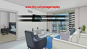 Watch the redhead get fucked in this hentai game.