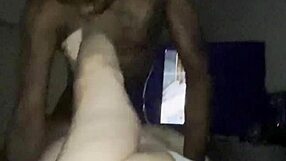 pounding my redhead bbw girlfriend's fat ass hard