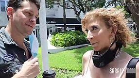 sara jay, the chesty cougar, goes on a date and ends up with her wet pussy pounded