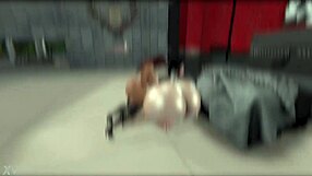 Jenn has great sex with Maggie in the bedroom