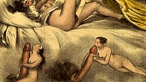 Beautiful Vintage Cartoon Illustration