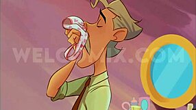 Hot Milf Mary's Naughty Moments in Cartoon Clips