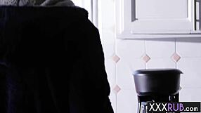 Amazing Surprise by Hot Big Ass Teen 18+ Masseuse Vanna Bardot After Massage