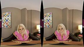 British Milf Delivers Jerk Off Instructions in VR