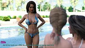 A wife and stepmother play game missing scenes