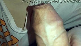 Early morning blowjob close-up with cum in mouth