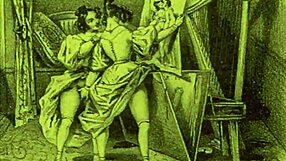 Beautiful Vintage Cartoon Illustration