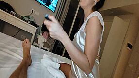 my slutty wife secretly takes a big cock from a friend in the hotel on vacation