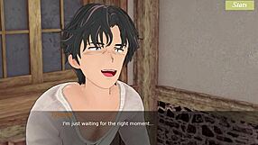 Charming redhead waitress with big tits gets fucked passionately