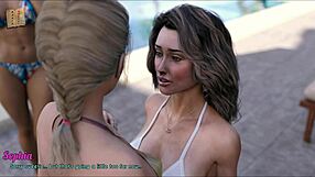 A wife and stepmother play game missing scenes
