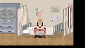 New transfer student cheats and fucks her teacher in hentai game