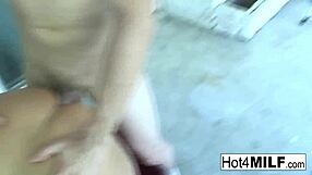 Blonde becca fucks for the camera