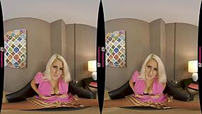 British Milf Delivers Jerk Off Instructions in VR