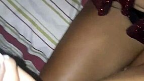 Alone at home with my sister-in-law teasing in her skirt before the party