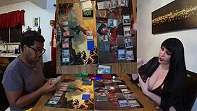 jane plays magic 8 ball on the desk while walking the planes