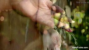 abigail mac says, 'come watch me tease in the shower'