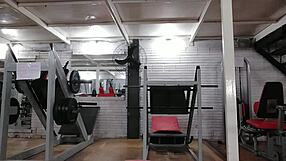 After workout, I got horny and masturbated in the gym. Did you?