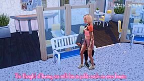 I watch Bonde get fucked in the gym in this 3D animation