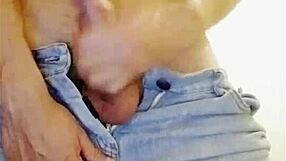 feeling the thrill of big cock in gay webcam masturbation