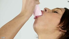 Frida Stark, are you getting off with that dildo and pissing solo?