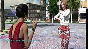 Sexy Brunette Handjob With Parody Babe!