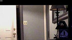 Amateur video shows a hidden camera in the bedroom