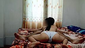 A village girl performs oral well in this homemade asian amateur video.