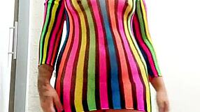 i wear lingerie in front of husband's friend and he can't resist