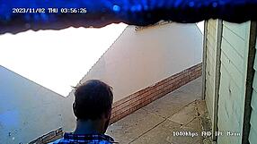 Mc donalds delivery area cctv footage