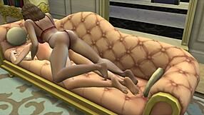 Judith Ward Enjoys This Sexy Woman in 3D Cartoon Fun