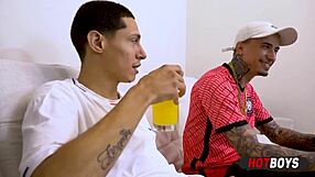 Can This Teen Handle His Friend’s Massive Cock in Raw Bareback Action? Watch Now!