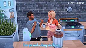 I watch Bonde get fucked in the gym in this 3D animation