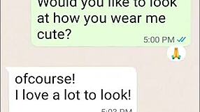 He loves sexting with cute amateurs