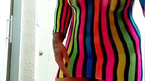 i wear lingerie in front of husband's friend and he can't resist